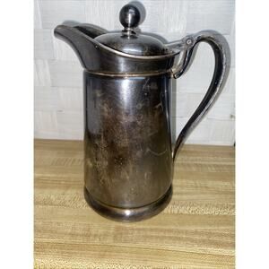 Vintage International Silver Co Silver Plate Coffee Tea Cravat Or Beer Stein 7”